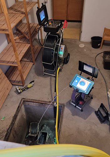 fraesroboter abwasserleitung