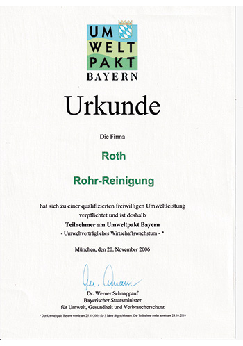 umweltpakt bayern zertifikat 350